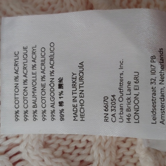 Free People Take The Plunge Knitted Cable Vest in Cream Women's XS - Picture 16 of 17